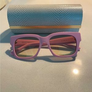 Pink Jimmy Choo sunglasses